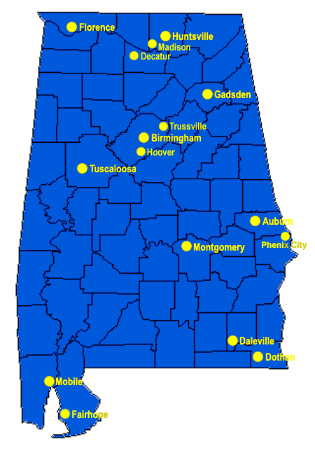 Animals Of Alabama